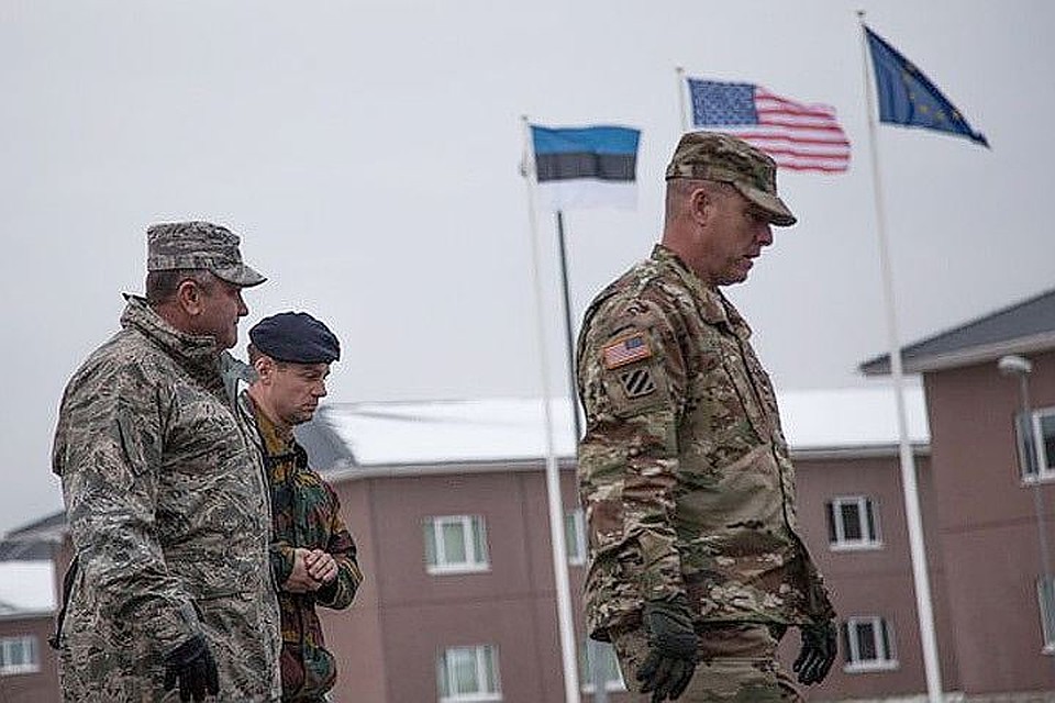 В Тапа 800 британских и 200 французских военнослужащих размещены в рамках укрепления «российского» фланга НАТО. Фото: Juss Saska, Ardi Hallismaa