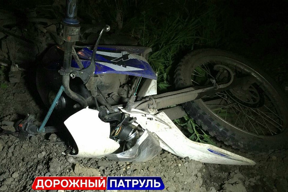 В Уфе мотоциклист врезался во джип Хонда