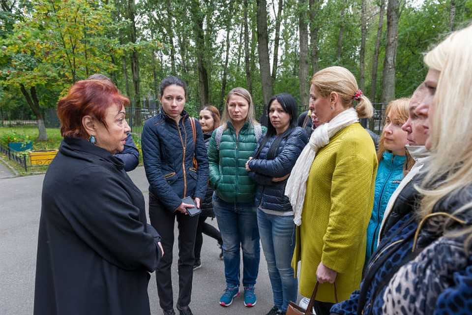 Родители пришли поддержать Ольгу Алферову