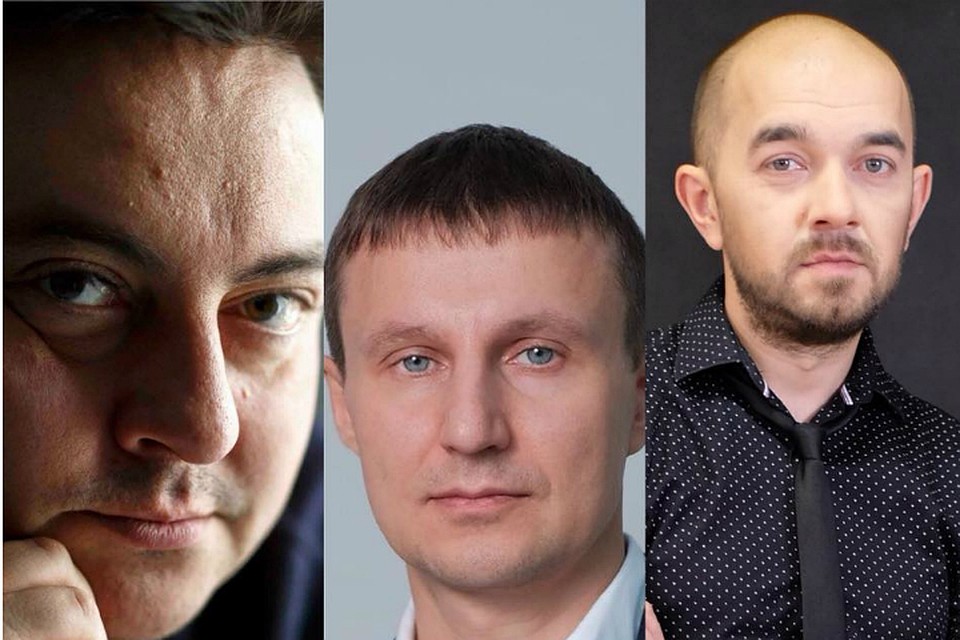 Дмитрий Болотов, Александр Глисков и Ренат Каримуллин на 107.1 FM