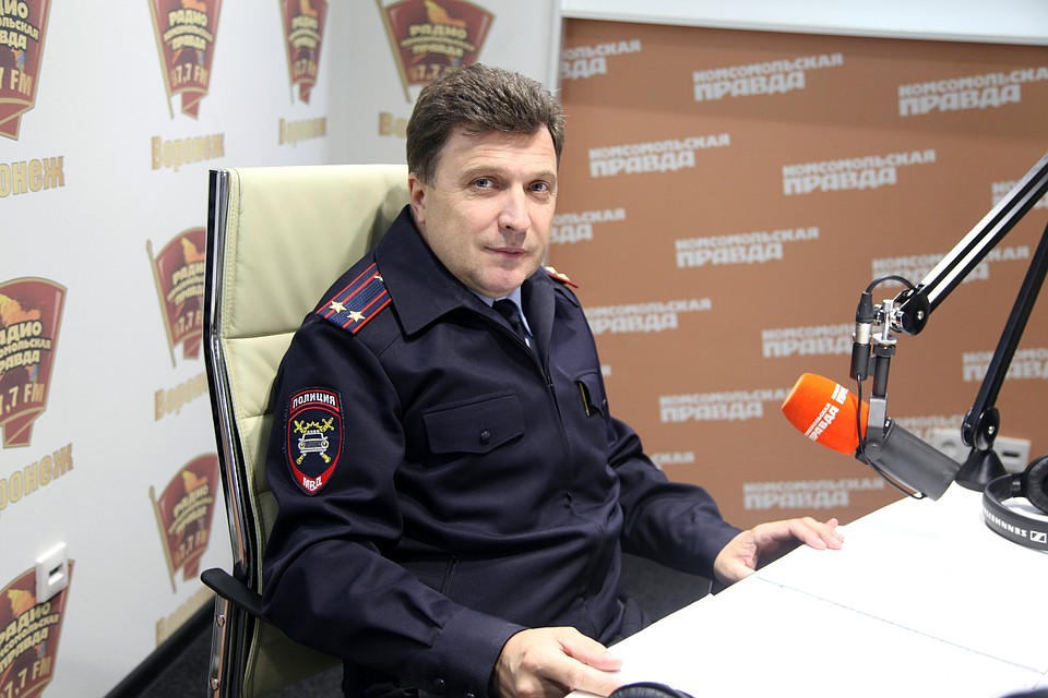 Андрей Александрович в студии радио "КП".