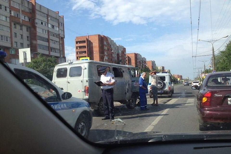 Мужчину доставили в больницу