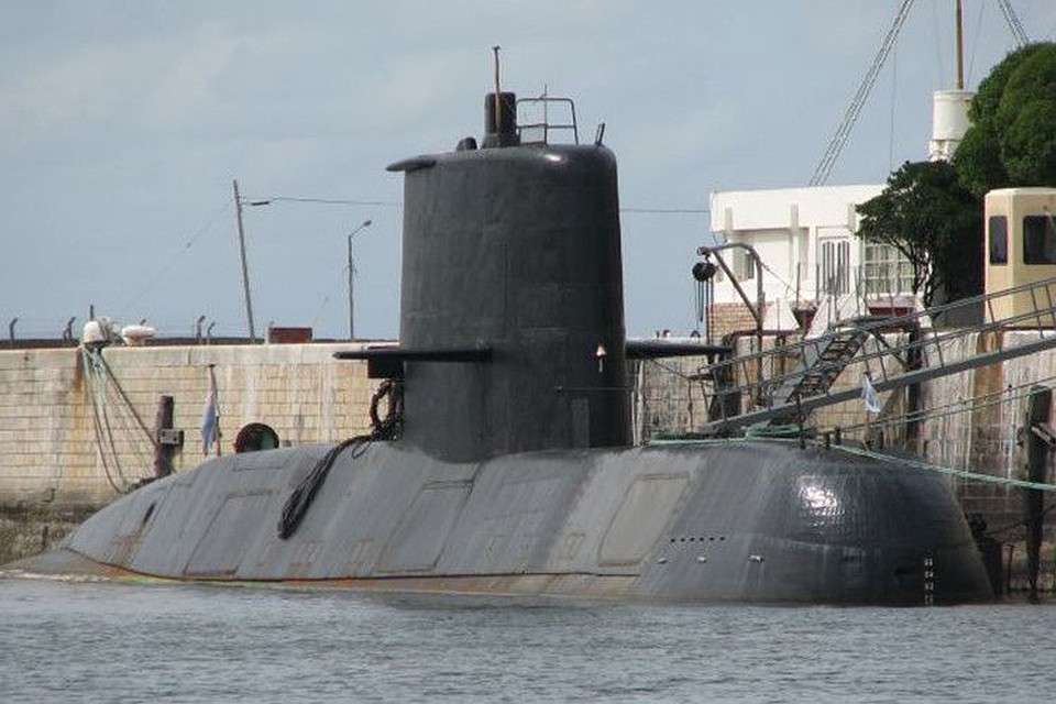 Подводная лодка ВСМ Аргентины "Сан-Хуан". Фото: wikipedia.org/Martin Otero