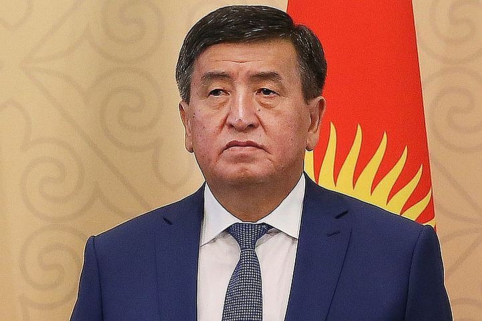Сооронбай Жээнбеков победил на выборах президента Киргизии. ФОТО Екатерина Штукина/пресс-служба правительства РФ/ТАСС