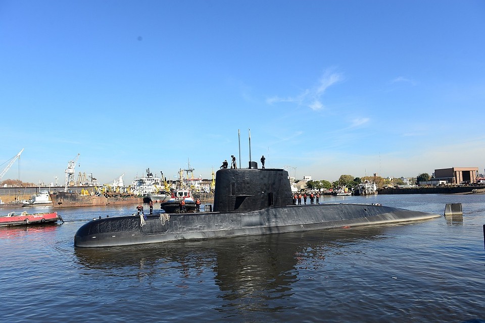 Подводная лодка ВМС Аргентины "Сан-Хуан"