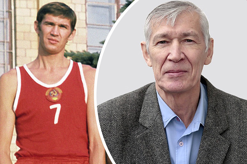 Баскетболист Алжан Жармухамедов - один из членов "золотой" олимпийской сборной 1972 года. ФОТО Вячеслава Ун Да-сина ТАСС/ПБК ЦСКА