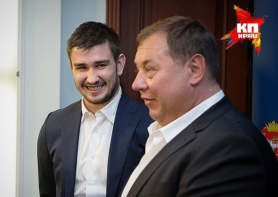 Станислав Шадрин вместе со своим известным воспитанником Вячеславом Войновым.