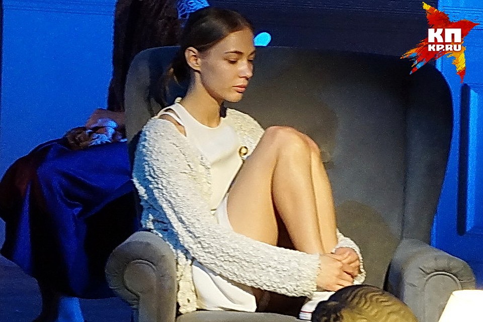 Татьяна Бабенкова в роли Антигоны.