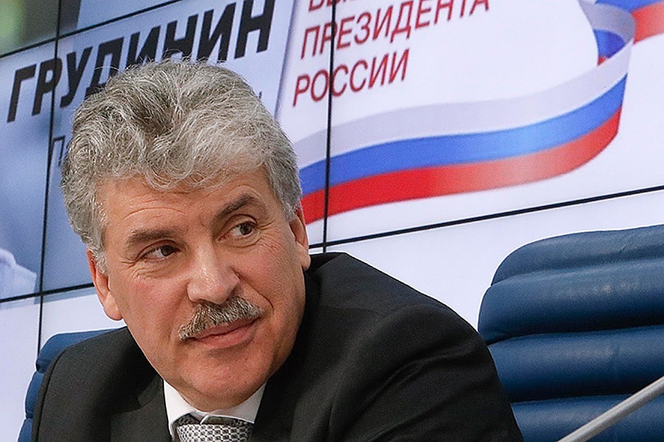 Грудинин поставил на кон... свои сталинские усы.