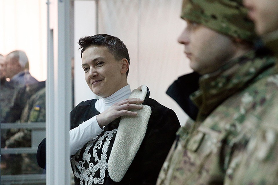 Eсли кто думал, что у Надежды Савченко изменилось мировоззрение после всего произошедшего, знайте - остается сильным и жестоким врагом России