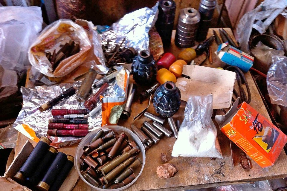 Оружие в Грязинском районе