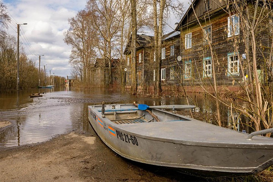 Вятка выйдет из берегов после 20 апреля: в зоне затопления Дымково, Вересники и КМДК. Фото: admkirov.ru