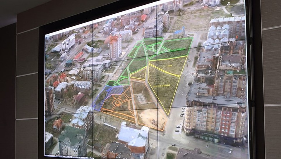 Благоустройство Буфф-сада планируют завершить к 2022 году.Фото: пресс-служба мэрии Томска