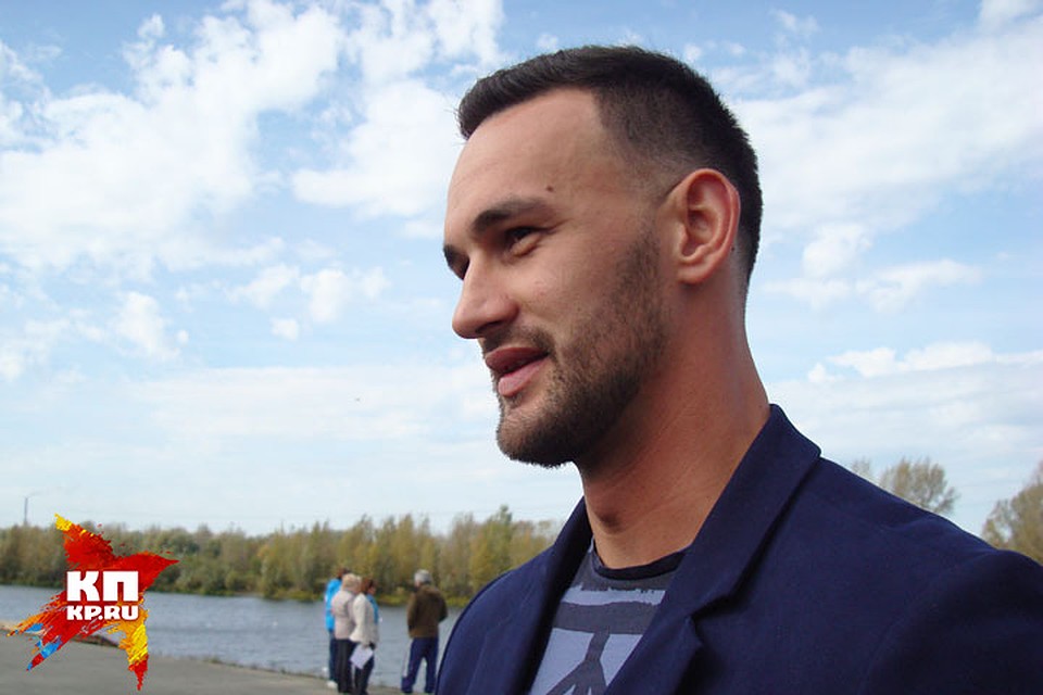 Олимпийский чемпион Александр Дьяченко на канале в Барнауле