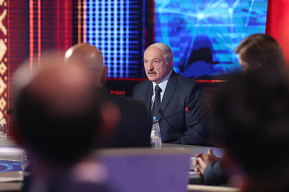 Президент рассказал о своей диете журналистам госСМИ. Фото: president.gov.by