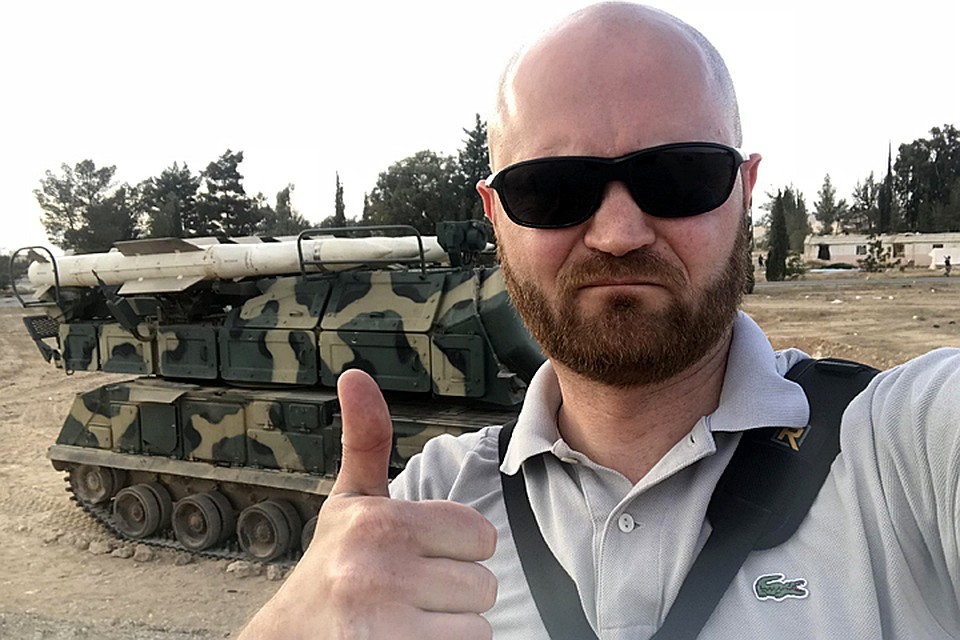 Александр Коц в настоящее время находится в Сирии