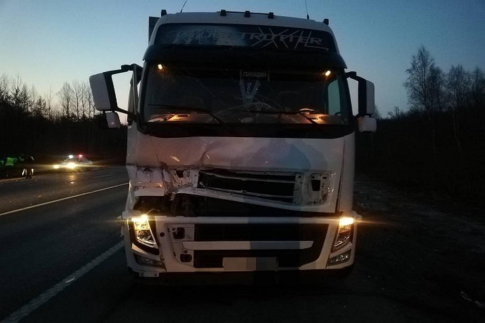 Водитель "Вольво" не рассчитал маневр Фото: УГИБДД РФ по Тверской области