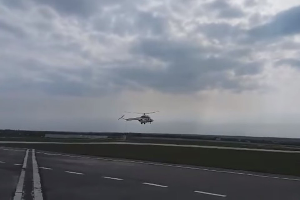 Испытания вертолета "Надежда". Фото: скриншот видео