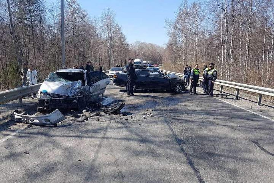 ДТП произошло 3 мая недалеко от Байкальска.