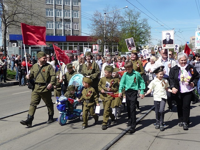 В Новокузнецке бизнес просят не использовать шествие "Бессмертного полка" для саморекламы