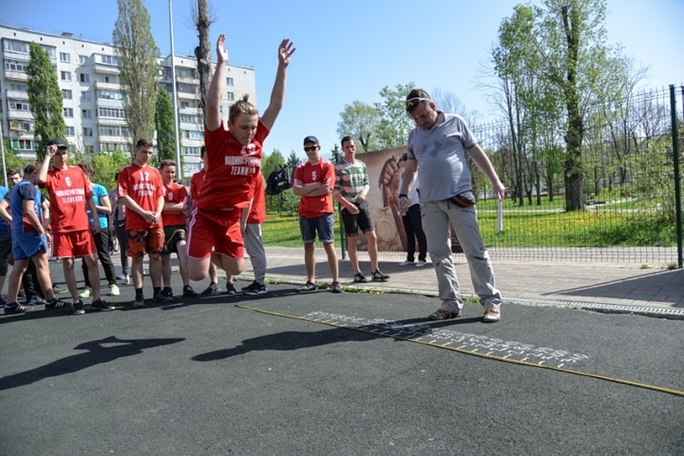 В Белгороде прошла спартакиада допризывной молодёжи