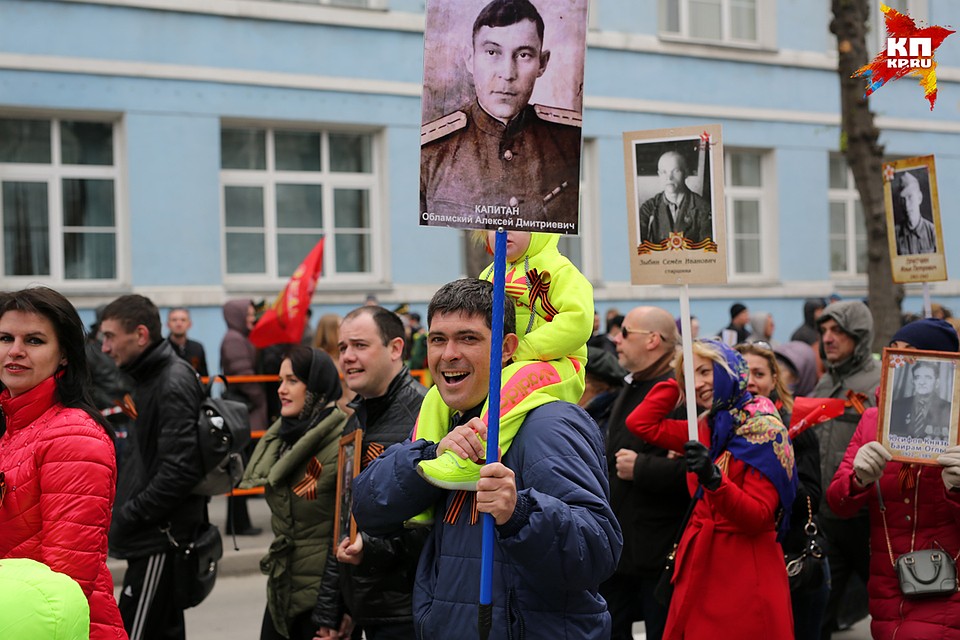 Шествие «Бессмертного полка» состоится на площади Ленина сразу после парада войск Сибирского гарнизона