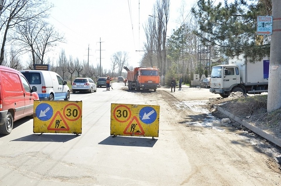 Ремонт дорог в Кишиневе продвигается медленно, но уверенно. Фото: chisinau.md