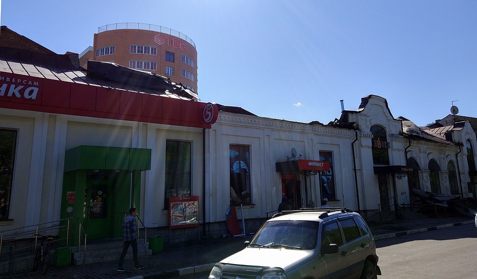 Дом-памятник оказался серьезно поврежден после пожара.