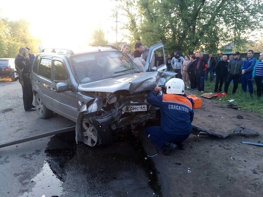 Фотография с места аварии