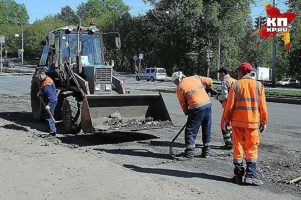 У дорожников начинается "жаркая" пора.