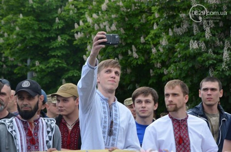 В ДНР "день вышиванки" не проводится - это очередной фейк. ФОТО: 0629
