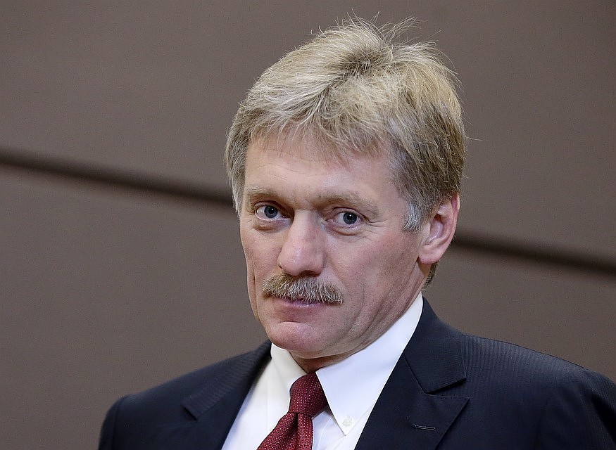 Пресс-секретарь президента РФ Дмитрий Песков. Фото: Михаил Метцель ТАСС