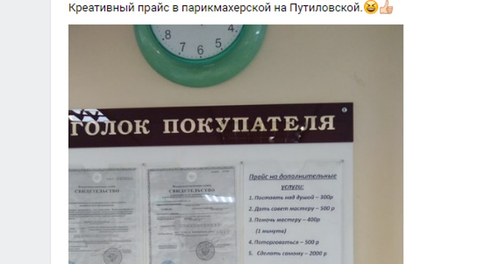 Парикмахеру дешевле мешать, чем совсем его выгнать и постричь себя самому.