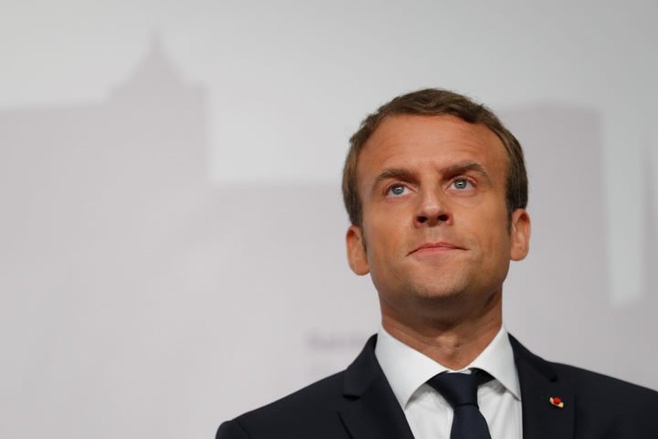 Президент Франции Эммануэль Макрон