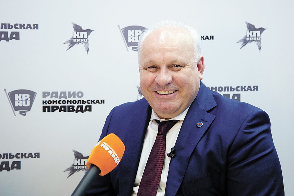 Виктор Зимин в эфире Радио «Комсомольская правда»