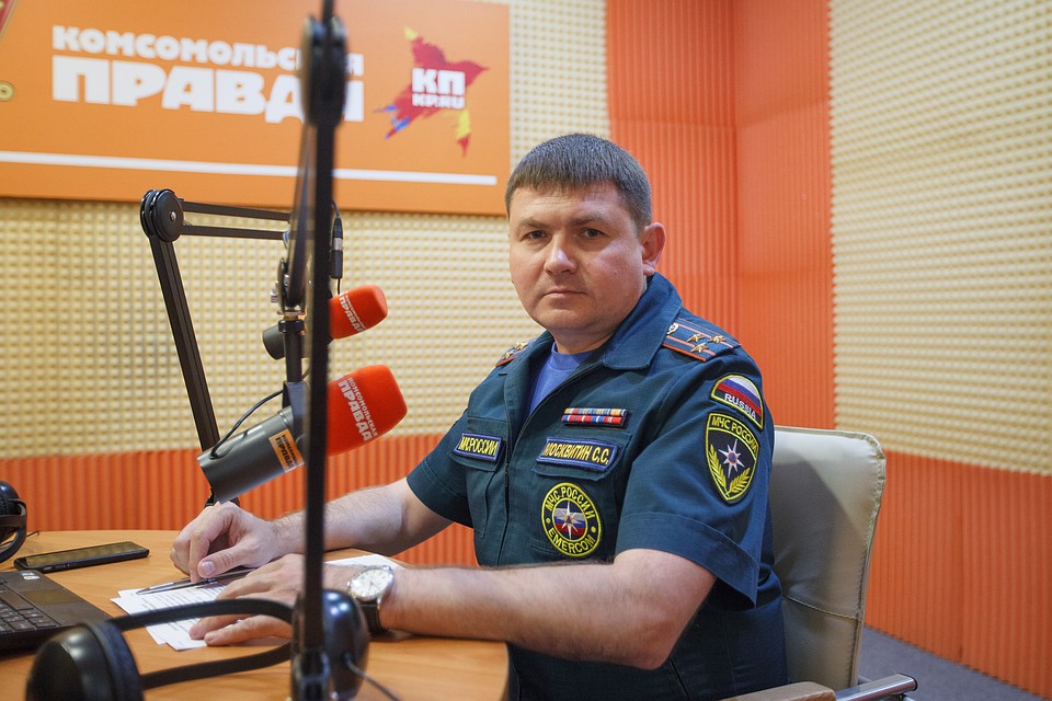 Замначальника краевого управления МЧС по надзорной деятельности Сергеей Моквитин