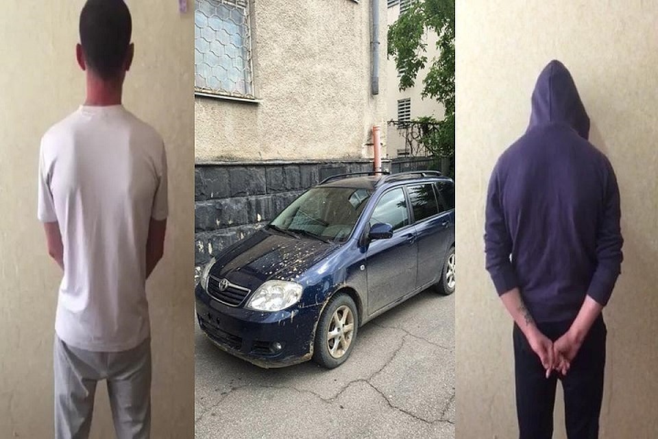 По подозрению в краже с угоном задержали троих молодых людей, ранее судимых