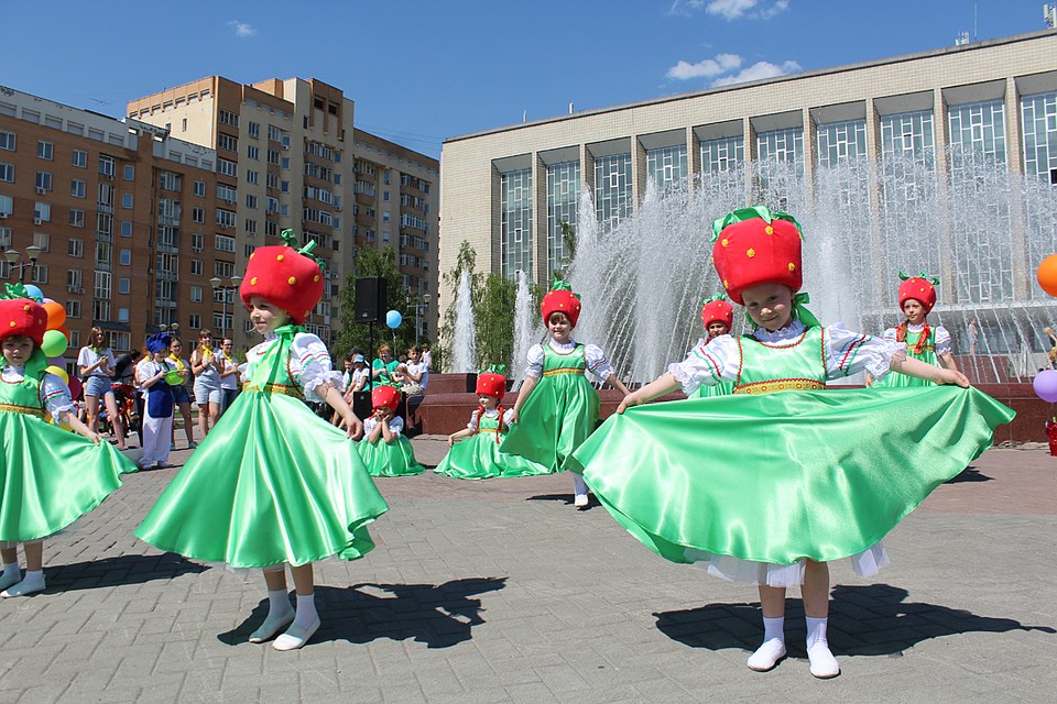 Праздник оказался ярким и творческим. Фото: Илья СУСЛОВ