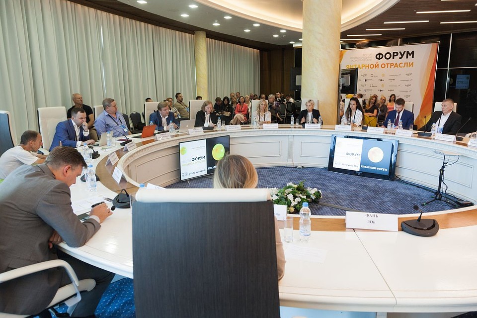 Специальная сессия «Янтарные события в мире и России» в рамках AmberForum-2018