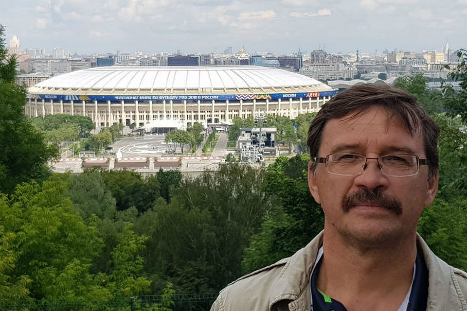 Василий Кудряшов уже выехал в "Лужники", чтобы увидеть сына Федора на поле. Фото: личный архив Василия Кудряшова.