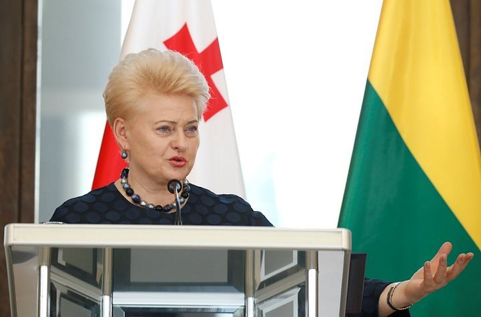 Президент Литвы Даля Грибаускайте
