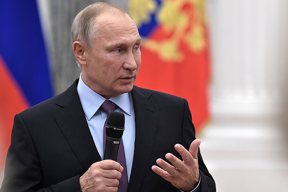 Президент РФ Владимир Путин. Фото: Алексей Никольский ТАСС