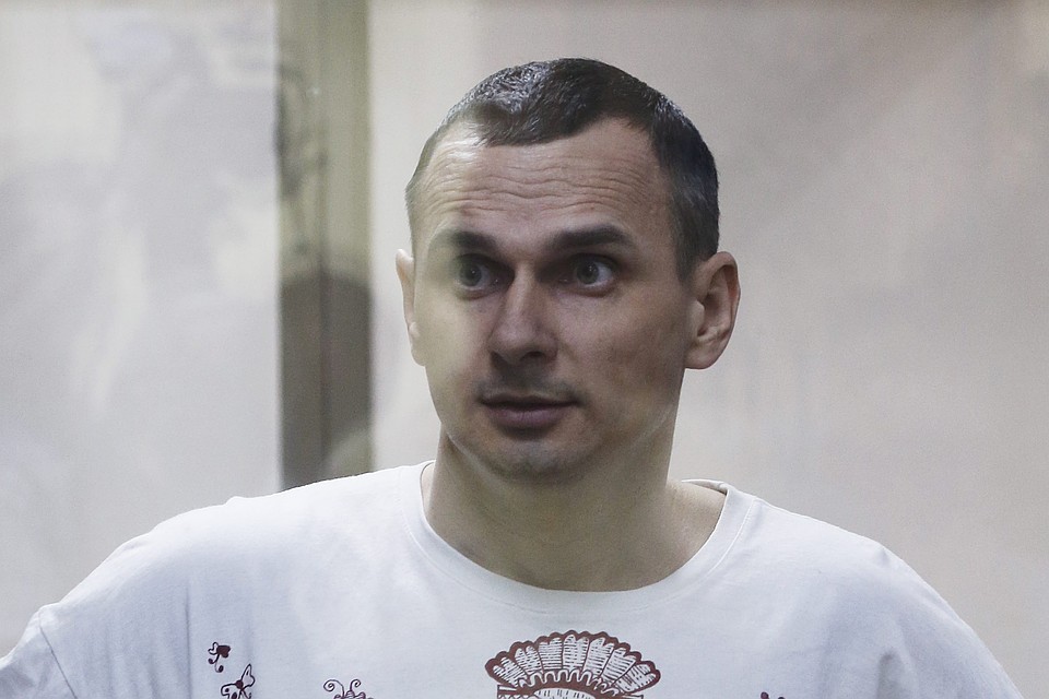 Украинский режиссер Олег Сенцов. Фото: Валерий Матыцин ТАСС