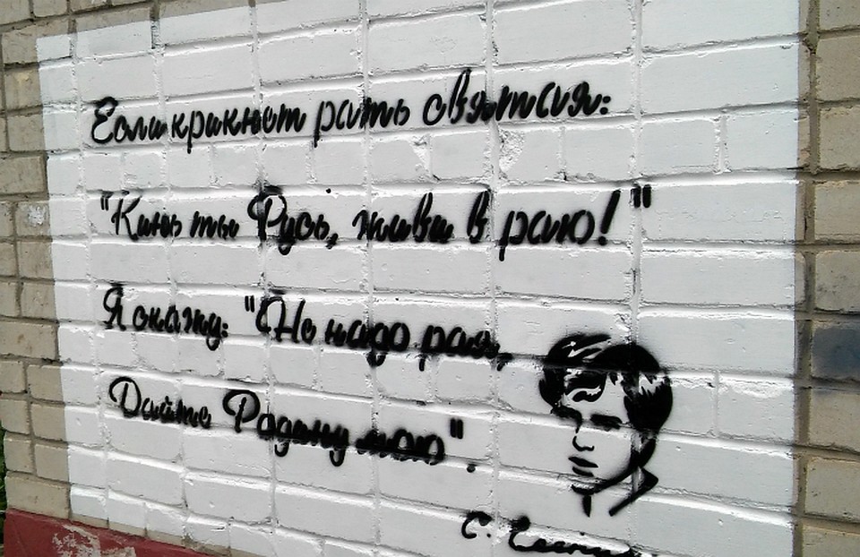 Скоро по фасадам ейских домов можно будет познавать русскую/зарубежную литературу. Фото: vk.com/literaturayeisk