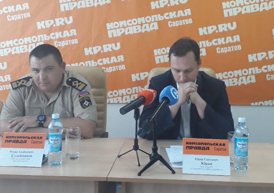 Роман Сулейманов и Юрий Юрин