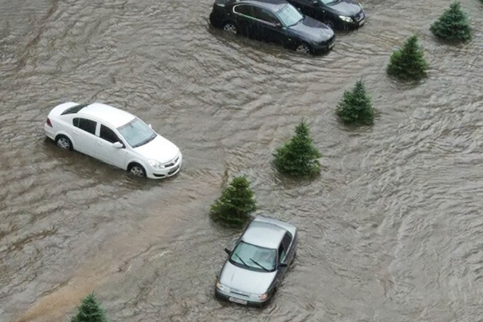 Ставрополь оказался под водой. Фото: соцсети
