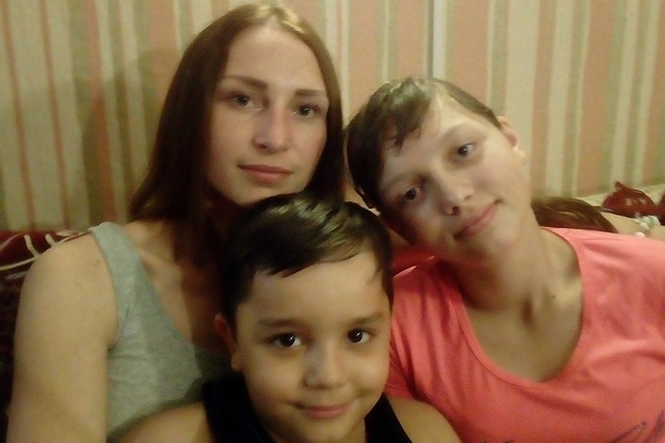 Мама двоих детей приехала в Россию, спасаясь от войны на Украине. Фото предоставлено героиней публикации