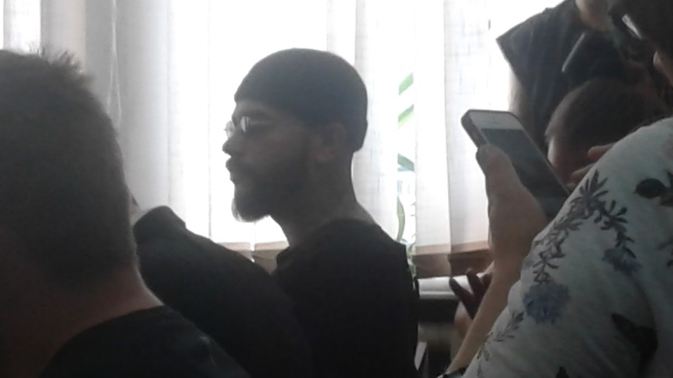Тимати в зале суда
