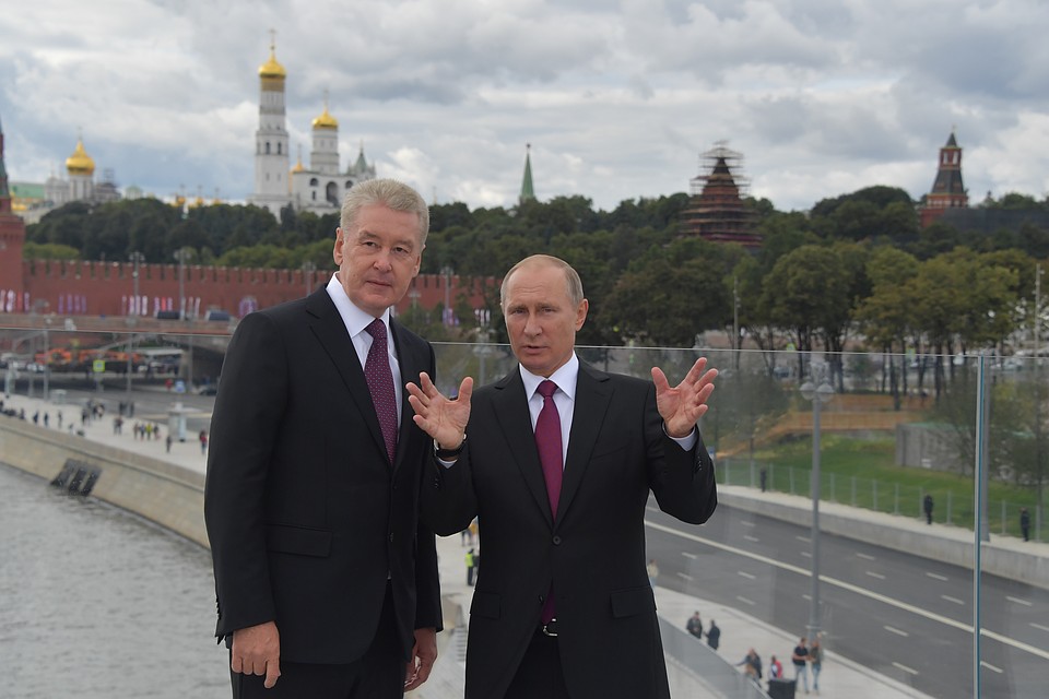 В ответ на слова президента Владимира Путина мэр столицы Сергей Собянин подчеркнул, что положительные изменения - это результат труда миллионов москвичей.