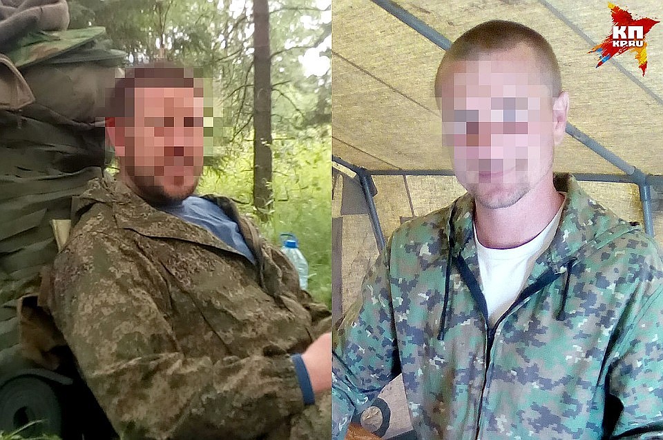 На фото обвиняемые - член местного казачьего общества Александр Ситавичус вместе со своим другом А. Мироновым.